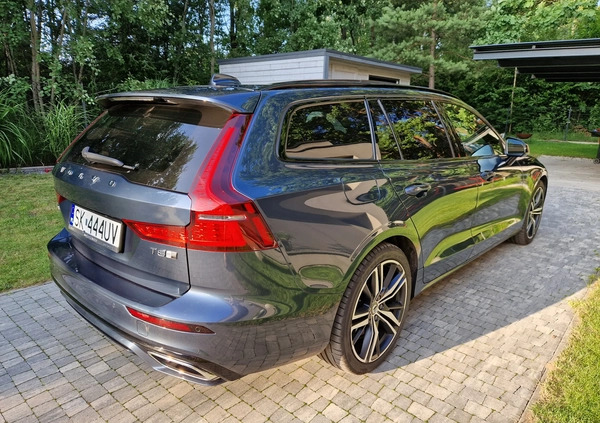 Volvo V60 cena 163900 przebieg: 85500, rok produkcji 2019 z Katowice małe 781